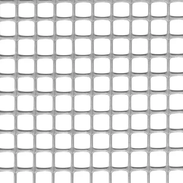 TENAX RETE QUADRA 10 IN PLASTICA MULTIUSO ARGENTO CONF.DA MT0,5X5
