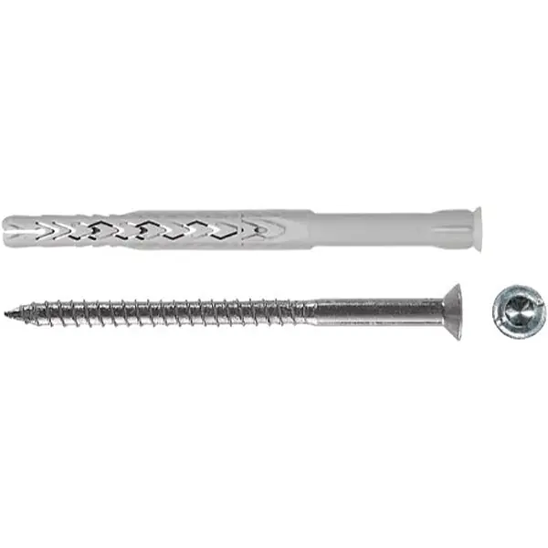 FISCHER TASSELLO SXRL-WT LS 8X120 IN NYLON PROLUNGATO CON VITE TORX