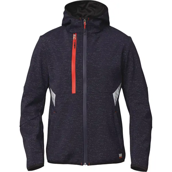SIGGI GIACCA IN SOFTSHELL MOD. FINDER COLORE BLU/ARGENTO TG.M*