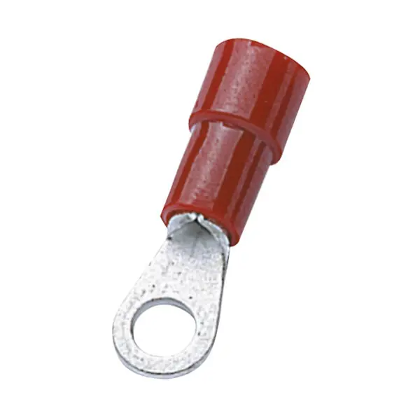 ELEMATIC OCCHIELLI IN NYLON MMQ.0,25-1,5 D.MM 4,3 ROSSO PZ100