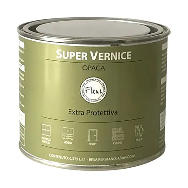 FLEUR SUPER VERNICE EXTRA PROTETTIVA OPACA LT 0,375