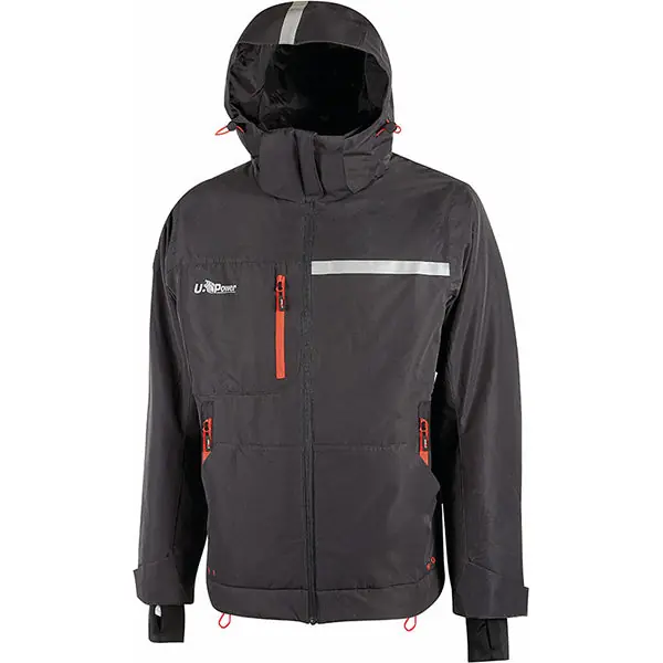 U-POWER GIACCA TECNICA IDROREPELLENTE WINK COLORE ASPHALT GREY TG.XL