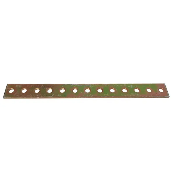 MINUTEX PIASTRA FORATA DI RINFORZO MM300X20X2 ACCIAIO ZINCATO