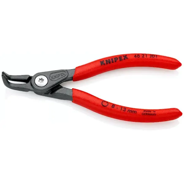 KNIPEX PINZA PER SEEGER INTERNI BECCHI A 90° 4821J D.MM 8- 13 MM130