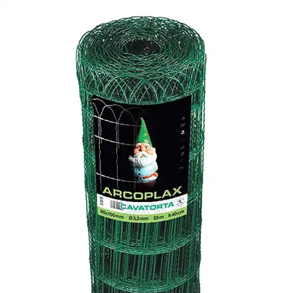 CAVATORTA RETE ARCOPLAX ONDULATA VERDE H.CM 40 MT10