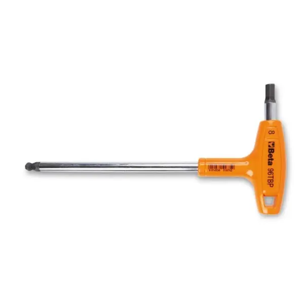 BETA 96TBP CHIAVE MASCHIO ESAGONALE SFERICA CON IMPUGNATURA MM 5