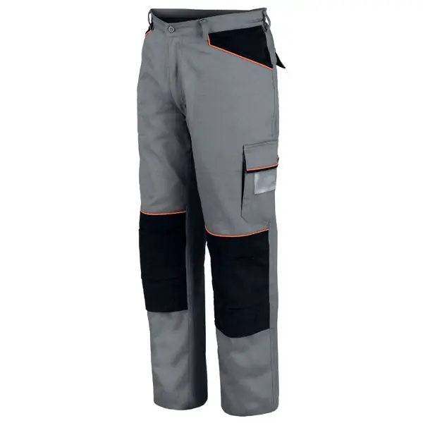 ISSA PANTALONE DA LAVORO SHOT MULTITASCHE COLORE GRIGIO TG.XL*
