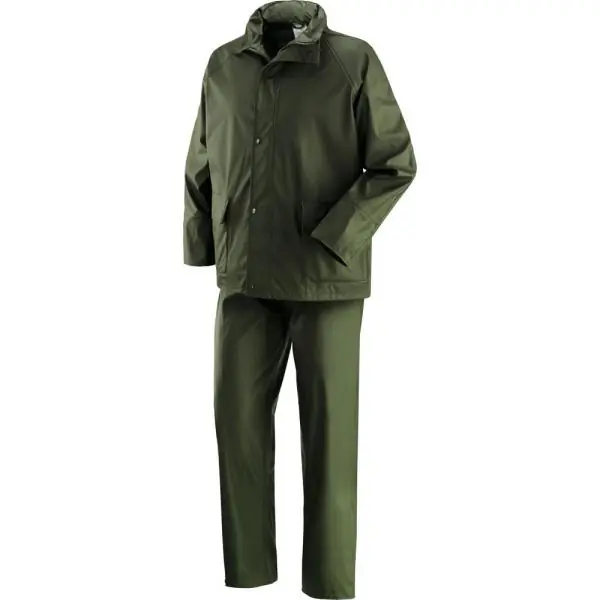COMPLETO GIACCA E PANTALONE ANTIPIOGGIA MOD. VICTORIA VERDE TG.M*