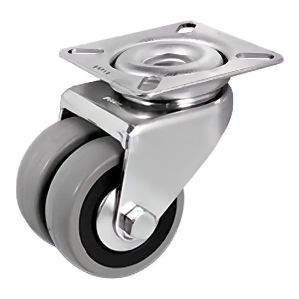 TELLURE ROTA RUOTA 37 GEMELLATA SUPPORTO GIREVOLE D.MM50 KG 60