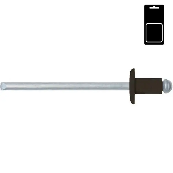 FRIULSIDER RIVETTI IN ALLUMINIO TESTA DI MORO D.MM4,0X 8 BLISTER PZ100