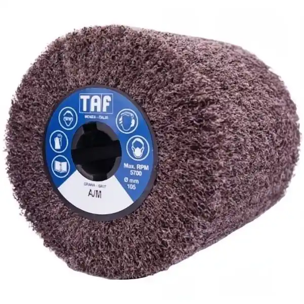TAF RUOTA PER SATINATRICE IN POLITAF D.MM105X100 FORO D.MM19 GR.VF