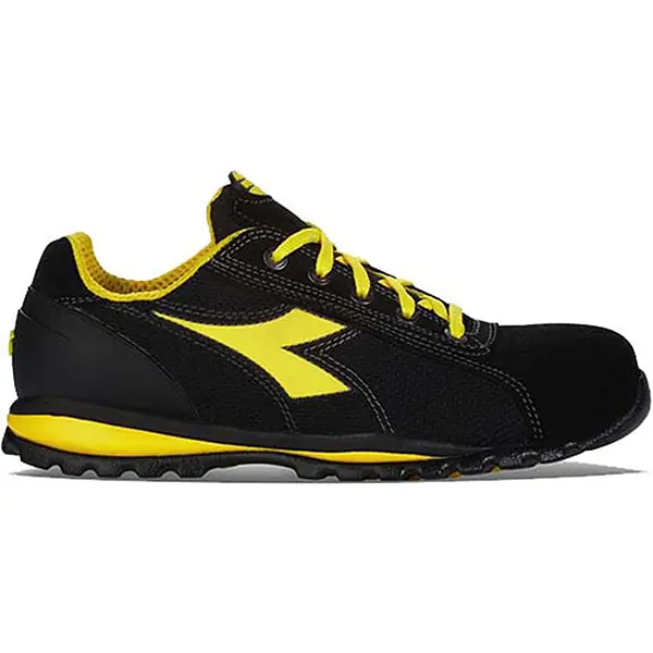 DIADORA SCARPE ANTINFORTUNISTICHE GLOVE TEXT LOW S1P HRO SRA NERO N46*