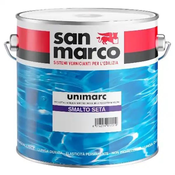SAN MARCO UNIMARC SMALTO SETA BIANCO LT 0,375