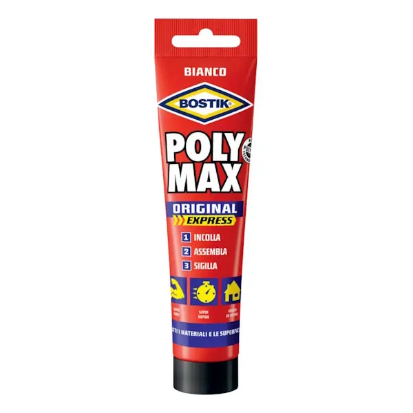 UHU BOSTIK POLY MAX ORIGINAL EXPRESS BIANCO TUBO GR165