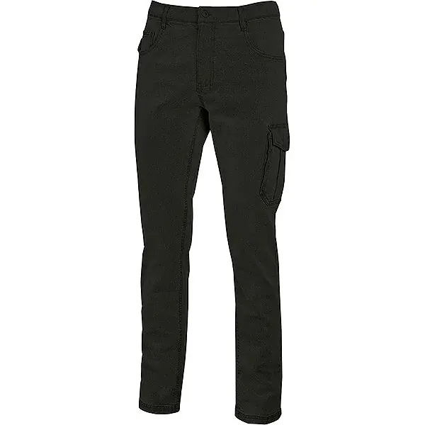 U-POWER PANTALONE IN JEANS JAM COLORE BLACK CARBON TG.L