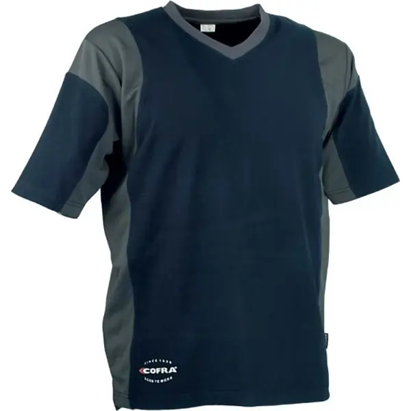 COFRA T-SHIRT JAVA COLORE NAVY/ANTRACITE TG. M*