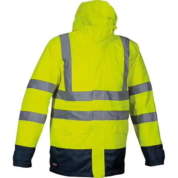 COFRA GIACCA ALTA VISIBILITA‘ TELSEN 3 IN 1 GIALLO FLUO/NAVY TG.M*