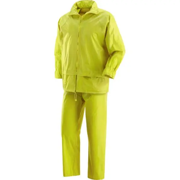 COMPLETO GIACCA E PANTALONE ANTIPIOGGIA MOD. BOAT COLORE GIALLO TG.XL*