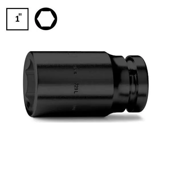 BETA 729L CHIAVE A BUSSOLA MACCHINA ESAGONALE LUNGA 1" MM32