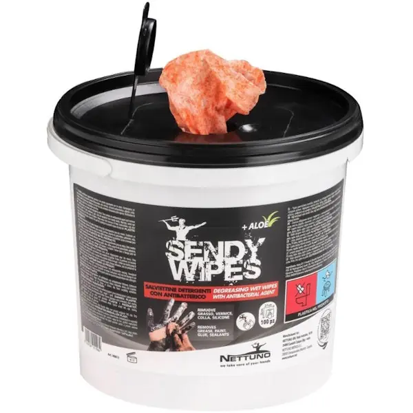 NETTUNO SALVIETTE UMIDIFICATE SENDY WIPES CM26X27 SECCHIELLO DA PZ100