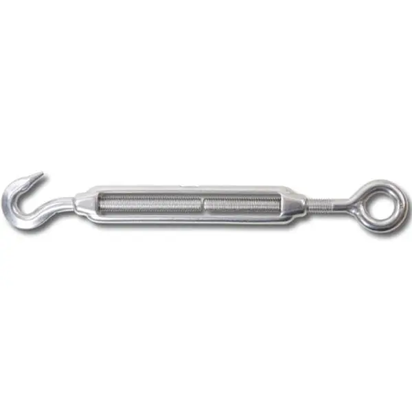 ROBUR INOX AISI 316 TENDITORI AD OCCHIO E GANCIO M 5 WFL KG 25 ART.8206
