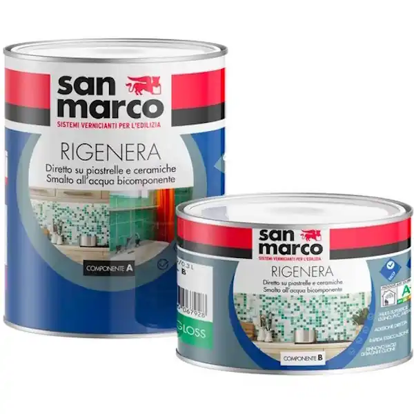 SAN MARCO RIGENERA COMPONENTE A PER PIASTRELLE TRASPARENTE L 0,5
