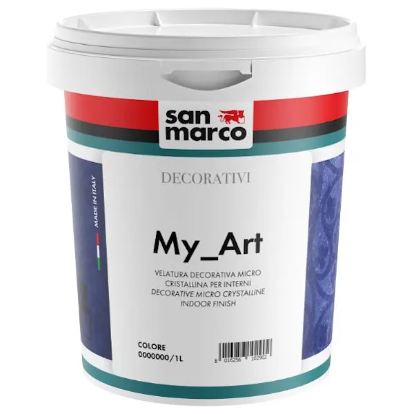 SAN MARCO MY ART NEUTRO LT4 VELATURA MICRO CRISTALLINA INTERNI*