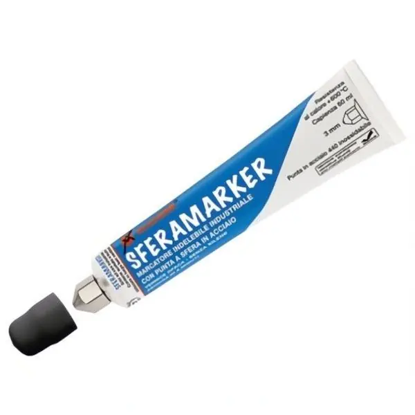 ULLMANN BLUEMAN MARCATORE SFERAMARKER VERNICE PUNTA A SFERA NERO*