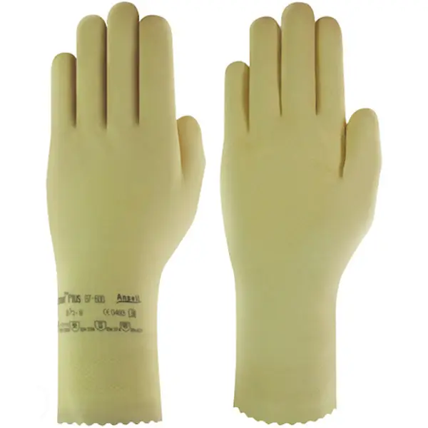 GUANTI ANSELL MOD. ALPHATEC IN LATTICE COLORE NATURALE TG 7
