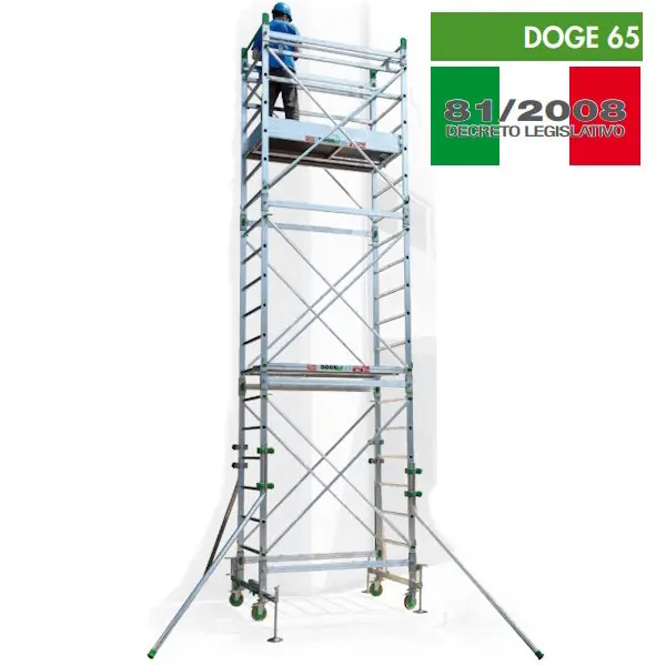 FACAL TRABATTELLO DOGE 65 4,1 MT COMPLETO DI PIANI A NORMA ITALIANA