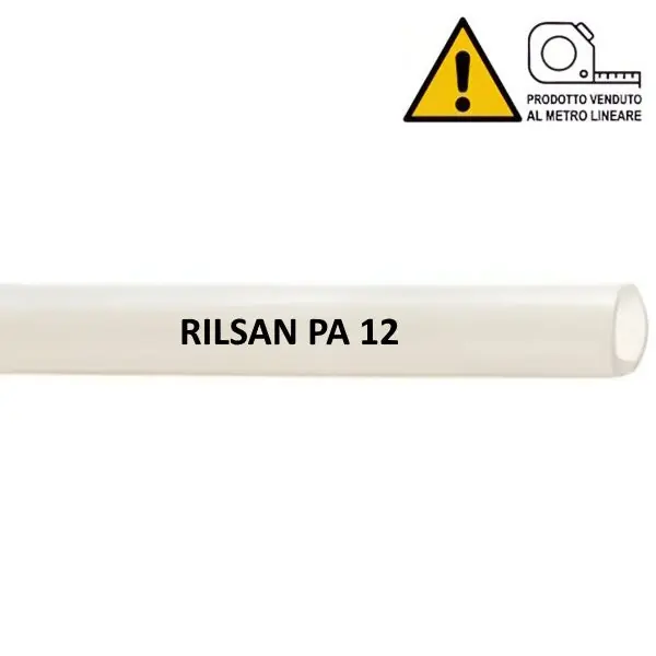SPIRALFLEX TUBO ARIA RILSAN PA12 COLORE NEUTRO D.MM12,0X14,0 AL MTL.