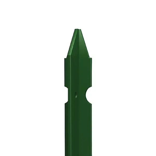 CAVATORTA PALETTO PER RETI PLASTIFICATO VERDE A T H.CM100 MM30X30X3,5