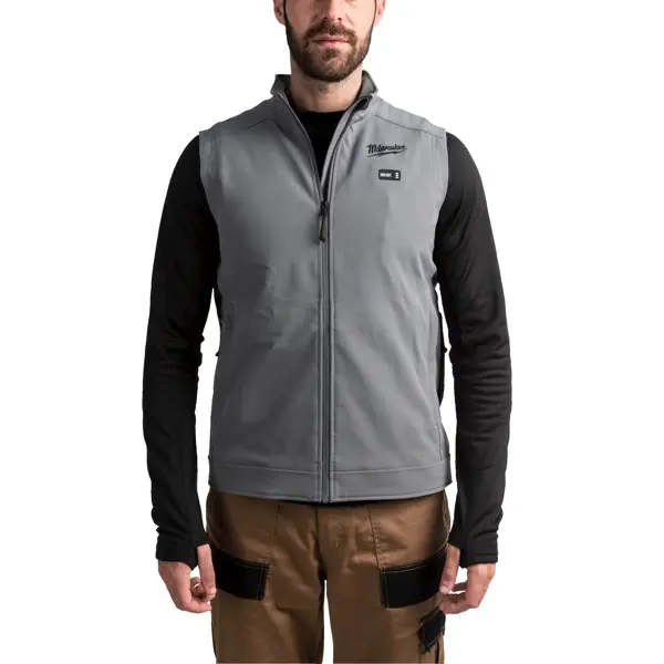 MILWAUKEE GILET TERMICO TOUGHSHELL M12 HWGREY 1-0