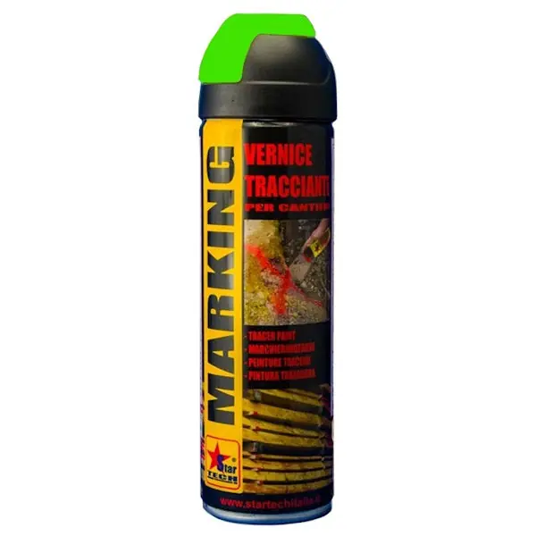 STAR TECH MARKING VERNICE TRACCIANTE FLUORESCENTE SPRAY DA ML500