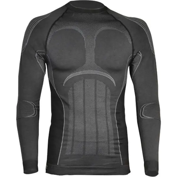 COFRA MAGLIA TERMICA MANICA LUNGA BRYNE COLORE ANTRACITE