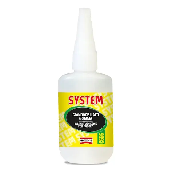 AREXONS SYSTEM CIANOACRILATO GOMMA C666
