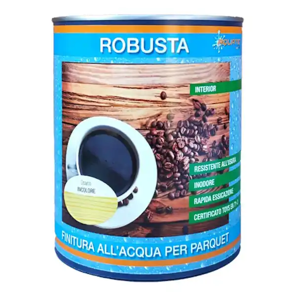 VERNITES ROBUSTA VERNICE OPACA ALL‘ACQUA PER PARQUET INCOLORE