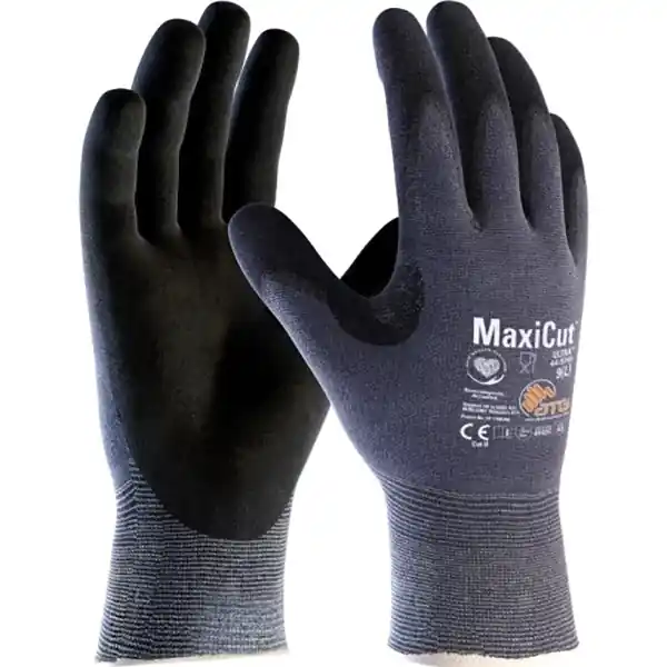 ATG GUANTI MOD. MAXICUT ULTRA A44-3745 COLORE NERO/BLU