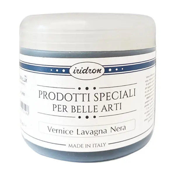 IRIDRON VERNICE LAVAGNA NERO IN BARATTOLO