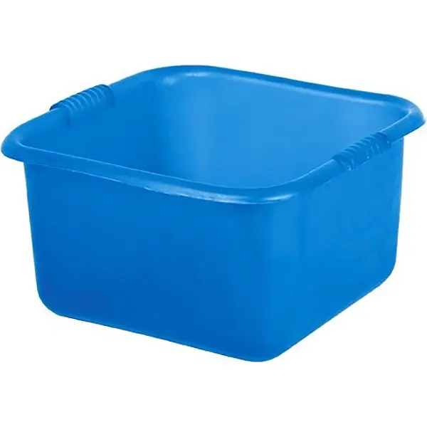 MOBIL PLASTIC BACINELLA IN PLASTICA QUADRATA COLORE AZZURRO