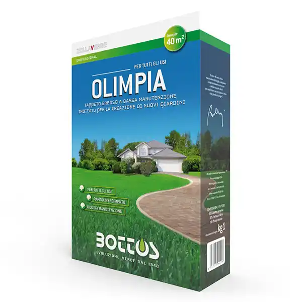 BOTTOS SEMENTI PER PRATO ERBOSO ORNAMENTALE OLIMPIA