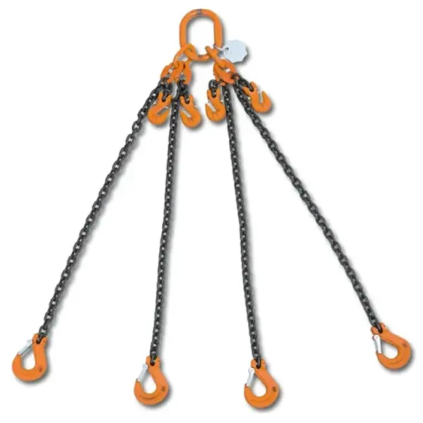 ROBUR PENDENTE PER SOLLEVAMENTO CATENA 4 BRACCI MT2 ART.8098 KG.4250