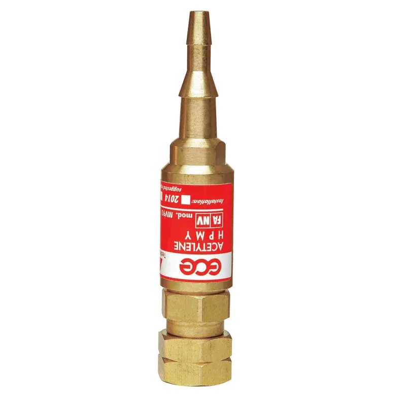 MUJELLI VALVOLA SAFE-GUARD-2 MV93-TF G3/8" ACETILENE/GPL/H2