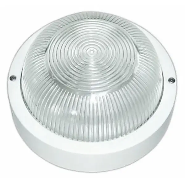 FAEG PLAFONIERA MOD. TONDA IP44 COLORE BIANCO