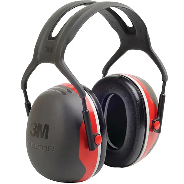3M CUFFIE AURICOLARI SERIE X3A PELTOR 33 DB COLORE NERO/ROSSO
