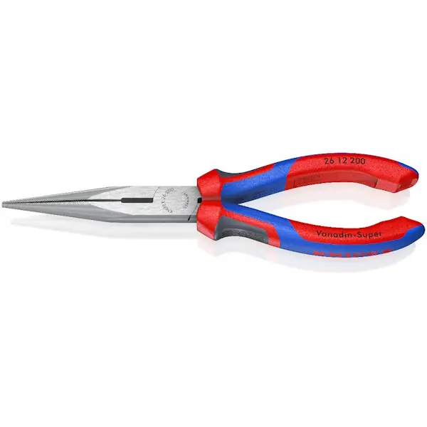 KNIPEX PINZA CON BECCHI MEZZOTONDI DRITTI CON TRONCHESE MM200