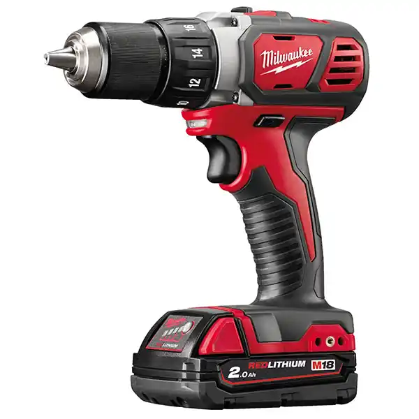 MILWAUKEE TRAPANO AVVITATORE A BATTERIA M18 BDD-202C (V1/23)