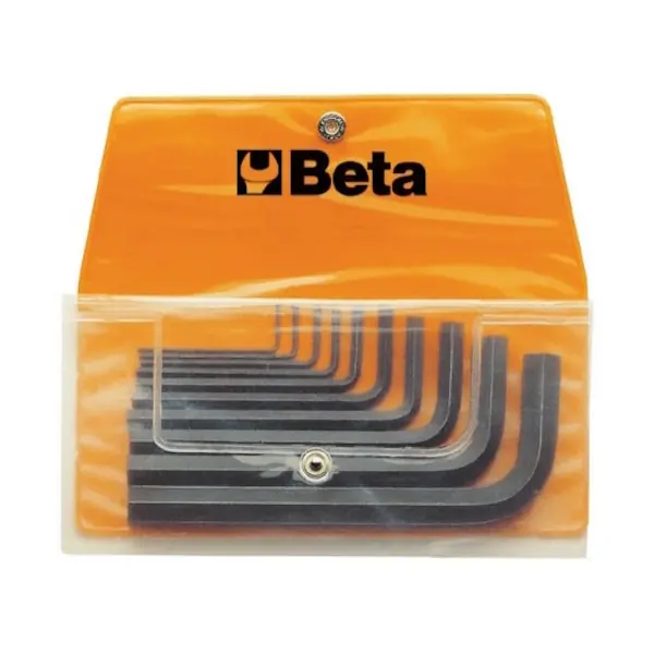 BETA 96N/B10 SERIE 10 CHIAVI MASCHIO ESAGONALI PIEGATE BRUNITE