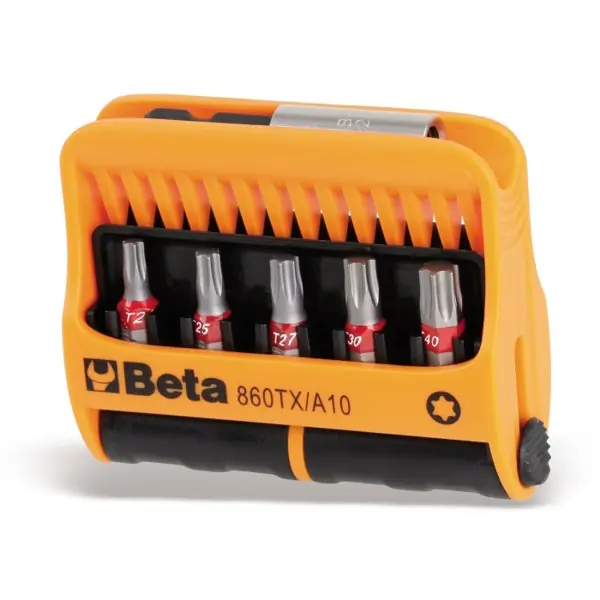 BETA 860TX/A10 SET INSERTI BITS TORX 10 PEZZI DA 1/4"