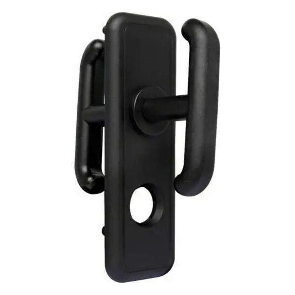 PREFER MANIGLIA PER PORTE BASCULANTI CILINDRO TONDO QUADRO MM8 NERA
